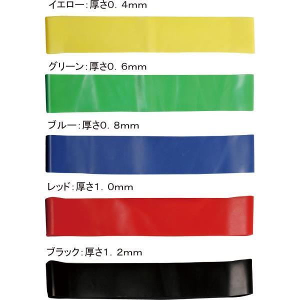 トレーニングチューブ トレーニングバンド 筋トレ 20R7500V BBバンドループエクササイズバン...