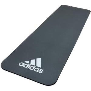 アディダス マット トレーニングマット フィットネスマット ADMT-11015GR adidas フィットネスマット 10mm グレー (PRB) (Q41CD)｜fieldboss