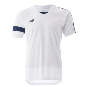 サッカーTシャツ キッズ 半袖 キッズ トップス キッズ (メール便発送) ゲームシャツ ホワイト/ネイビー (NBS) (Q41CD)