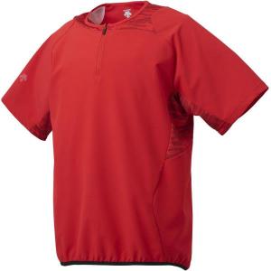 ベースボールTシャツ ベースボールシャツ 野球着 DBX3607-RED-XB  ハイブリッドシャツ DBX-3607 レッド