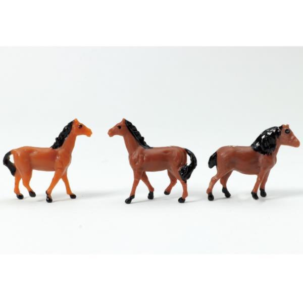 ジオラマ模型 馬 模型 セット 55603 ジオラマ模型 馬 1/100 10個組 (AC) (Q4...