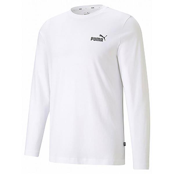 ロンT メンズ (メール便発送) ESS NO. 1 ロゴ LS Tシャツ PUMA WHITE (...
