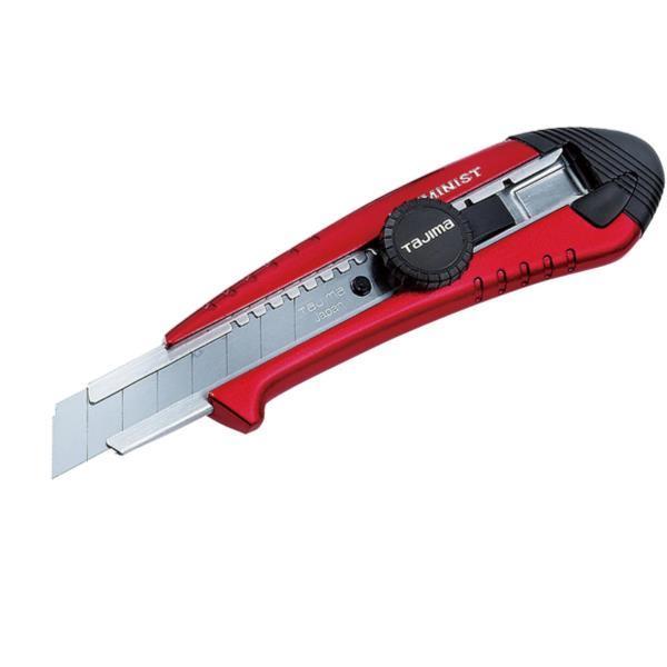 カッターナイフ カッター ネジロック式 TAJIMA AC-L501R ネジプロLアルミニスト(レッ...