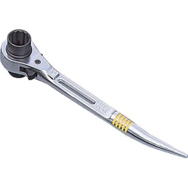 レンチ ラチェット ラチェットレンチ SRB1719R 曲りしの付 両口ラチェットレンチ ショートタ...