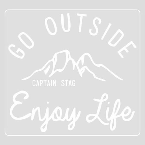 ステッカー キャプテンスタッグ ステッカー アウトドア UM-1597 CSデザインステッカー(モン...