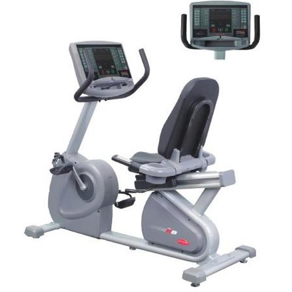 フィットネスバイク エクササイズバイク 筋トレ D-7062 リカンベントバイク R8 LED  送...