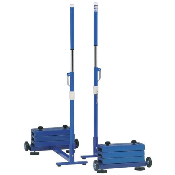 バドミントン支柱 バレー 支柱 支柱 バドミントン B-2930 ソフトバレー・バド支柱SH40  ...