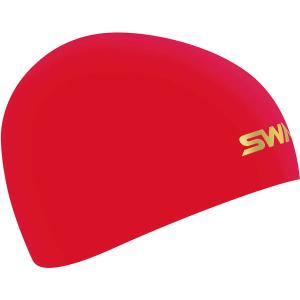 水泳帽 シリコン FINA承認 スイムキャップ (メール便発送) SA-10S-MR シリコーンキャップ ドーム型 SA-10S MR (SWS) (Q41CD)｜fieldboss