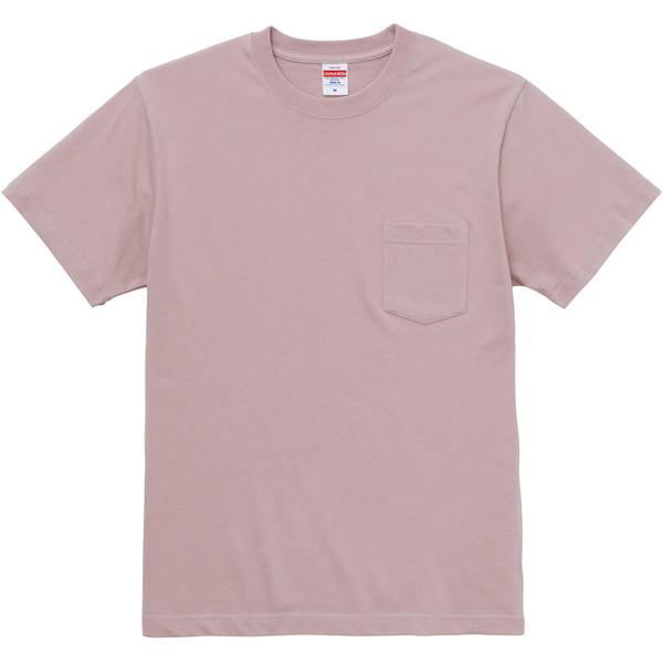 Tシャツ 無地 無地Tシャツ シンプル 5.6オンス ハイクオリティー Tシャツ(ポケット付) スモ...
