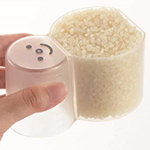 計量カップ 米カップ 目盛カップ CH-2079 スリキリゆきだるまカップ  (KKS)