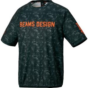 Tシャツ メンズ ベースボールTシャツ ZETT by BEAMS DESIGN レイヤーシャツ ブラック (ZTB)の商品画像