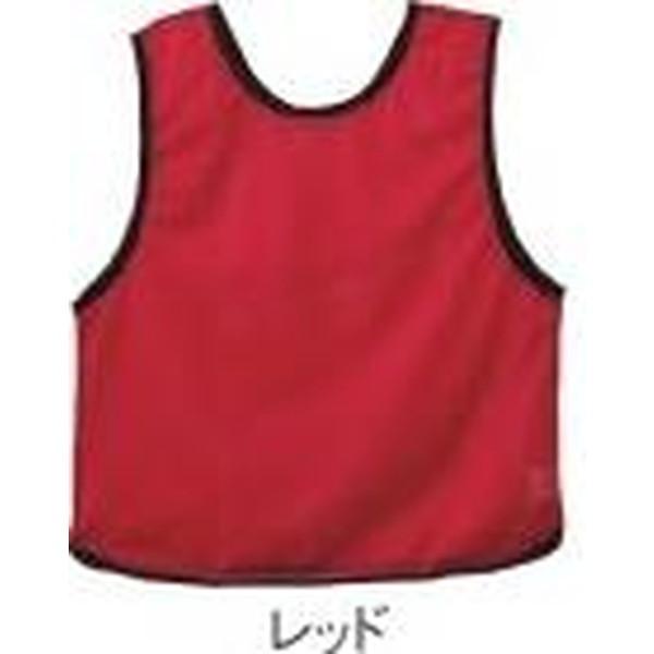 ビブス 無地 背番号 D-158R ビブス 無地・一般用 レッド  送料ランク(お見積もり) (DA...