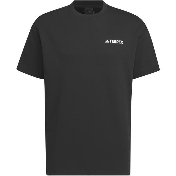 Tシャツ メンズ 半袖 M TERREX NATGEO グラフィック Tシャツ BLK  (ADS)