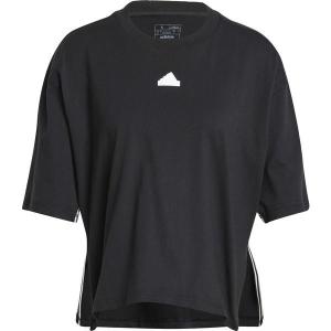 Tシャツ レディース 半袖 (メール便発送) W DANC Tシャツ BLK/WHT  (ADS)｜fieldboss