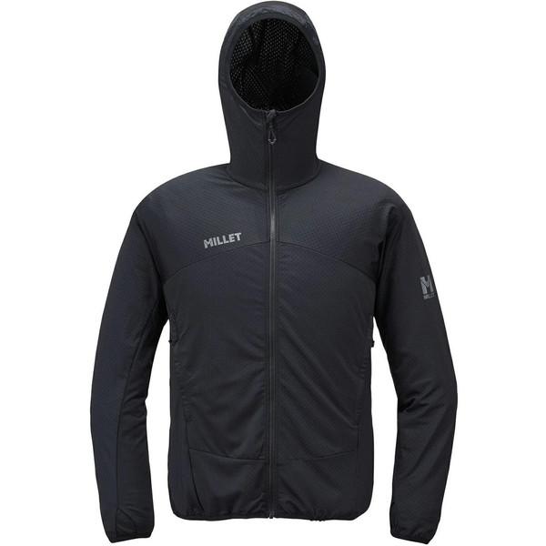 ジャケット メンズ パーカー MIDDLER MESH HOODIE M BLACK-NOIR  (...