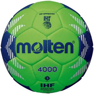 ハンドボール 3号 検定球 H3A4000-GB ハンドボール A4000(3号球)グリーン×ブルー  (MTN)｜fieldboss