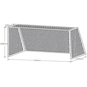 ネット サッカーゴール用ネット サッカー K-1357 一般サッカーゴールネット角目 送料ランク:(◎) (KNY) (Q41CD)