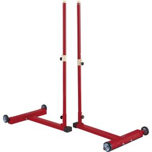 支柱 バドミントン バドミントン用支柱 K-3518 移動式バドミントン支柱SHW 送料ランク(F) (KNY) (Q41CD)