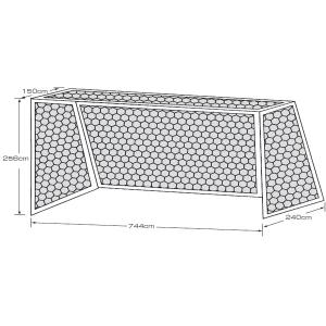 ネット サッカーゴール用ネット サッカー K-5...の商品画像