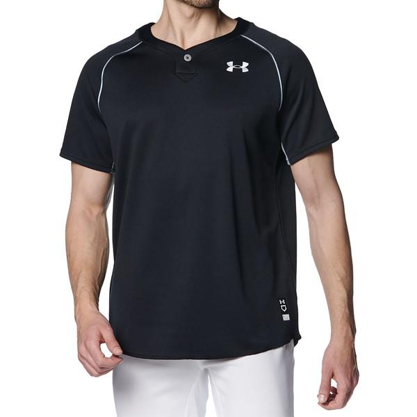 ベースボールTシャツ メンズ Tシャツ (メール便発送) UAベースボール Black/White ...