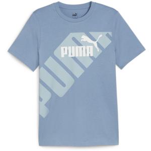 Tシャツ メンズ 半袖 (メール便発送) PUMA POWER グラフィック Tシャツ ゼン ブルー  (JSP)｜fieldboss