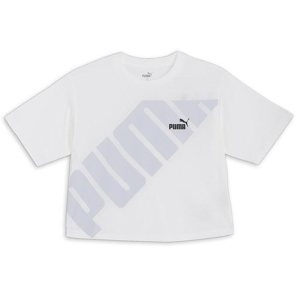 Tシャツ レディース 半袖 (メール便発送) PUMA POWER MX SS クロップド Tシャツ...