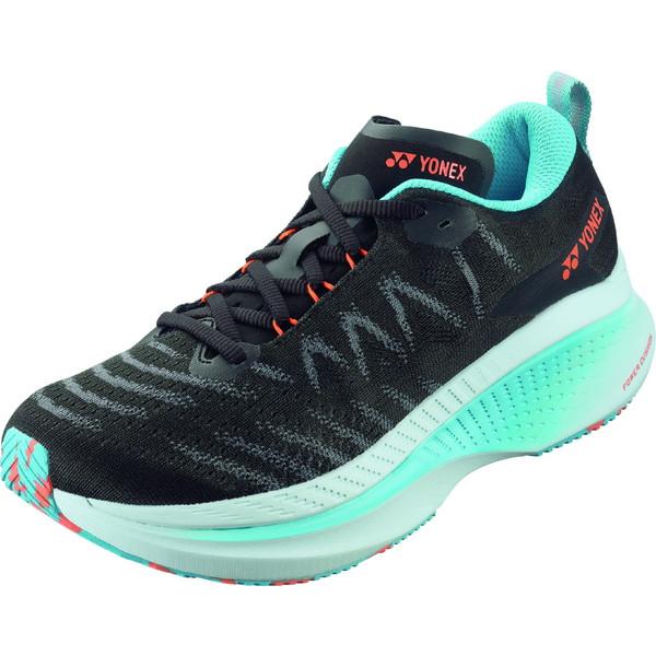 シューズ レディース 陸上・ランニング カーボンクルーズ XR メン ブラック/オーシャンブルー  ...