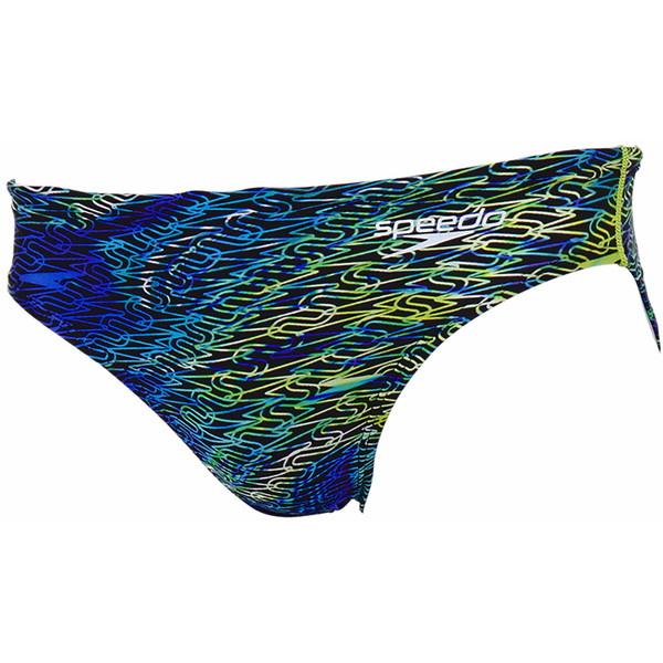 水着 競泳水着 ショート ブーン FLEX Σχ Short Boom ブルー×ライム  (JSS)