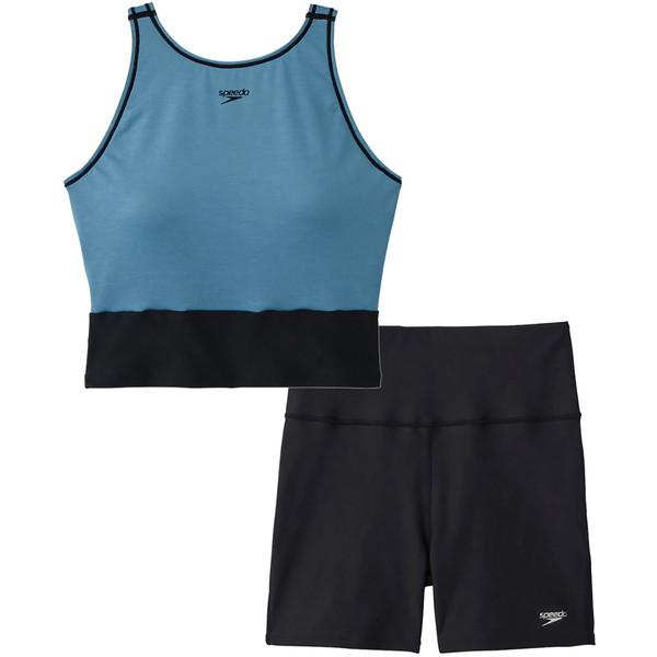 水着 セパレート フィットネス minimUm サンライズブルー  (JSS)