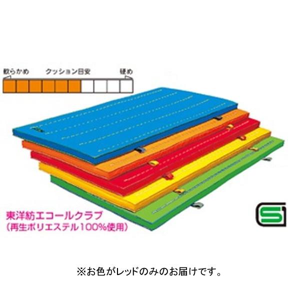 マット コンビマット マット運動 F1493R エコカラーコンビマット（スベラーズなし） レッド  ...
