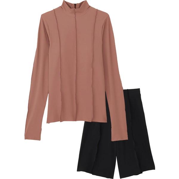 水着 長袖 ロングスリーブ セパレート L/S Stitching Sepa アーモンド  (JSS...