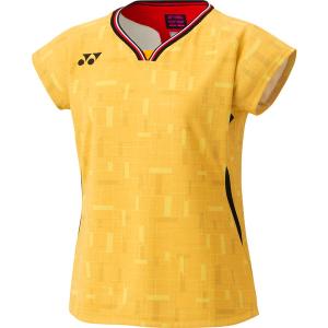 Ｔシャツ 半袖 シャツ ウィメンズゲームシャツ フィットシャツ ヤマブキ (YNX)