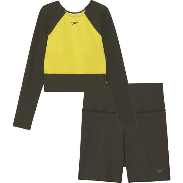 水着 スイムウェア セパレーツ minimUm L/S マスタード  (JSS)