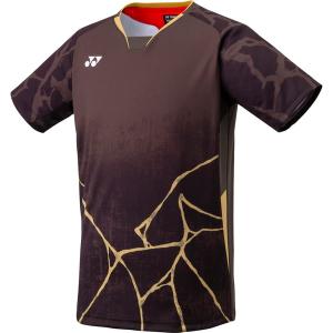 Tシャツ 半袖 シャツ メンズゲームシャツ フィットスタイル ブラウン (YNX)