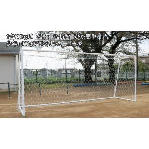 ゴール サッカーゴール ジュニア B-3682 ジュニアサッカーゴールアルミ 直径60 ネット付き 送料ランク:(別) (AKB) (Q41CD)