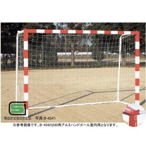 ゴール ハンドゴール アルミ B-4542 80角アルミハンドゴール室内用 送料【お見積】 (AKB)