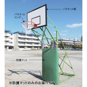 防護マット 保護 マット J-402 ミニバスケットゴール 防護マットA 2枚組 送料ランク:(31) (AKB) (Q41CD)