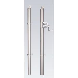支柱 ステンレス 差込式 S-130 ステンレステニス支柱 直径76 (AKB)