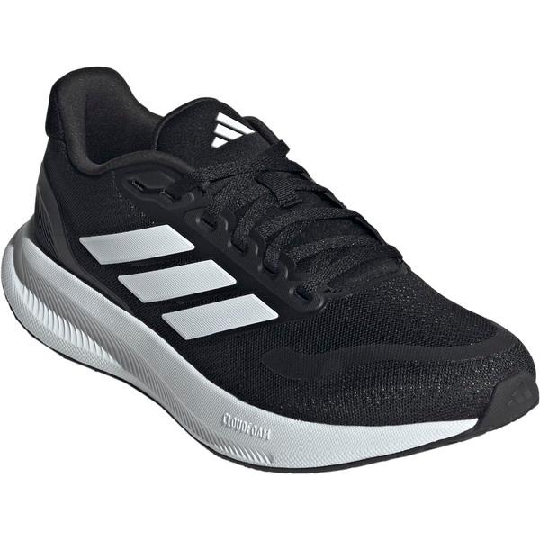 シューズ スニーカー 靴 RUNFALCON 5 WIDE コアブラック-フットウェアホワイト-コア...