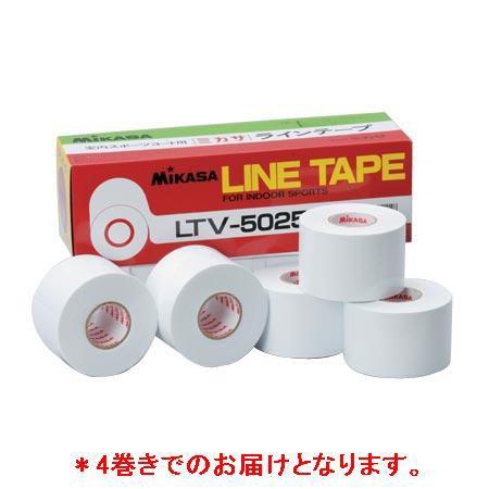 ラインテープ　50mm　伸びるタイプ(白) (JS119676/LTV-5025　W) (Q41CD...