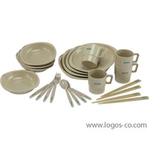 箸付き ディナーセット4人用 (食器)(ロゴス)(LOGOS)(HN13065/81285003) (Q41CD)