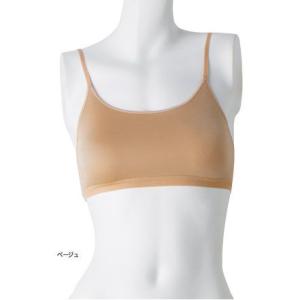 新体操 インナー プロスキンファンデーショントップ(カップポケット付き) ベージュ Lサイズ (JS186118 F-251-BE-L) (Q41CD)