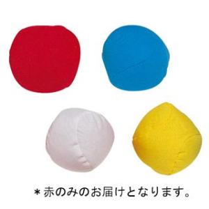 法人限定 紅白・カラー玉 赤 230256/B-3709R (Q41CD)