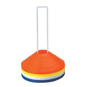 コーナープレート20枚入青・白・黄・オレンジ各色5枚 JS82750/EKA478分類：運動会 (Q...