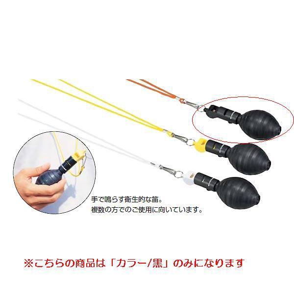 ハンディホイッスル黒 JS82988/EKB085分類：試合 審判用品 ホイッスル (Q41CD)