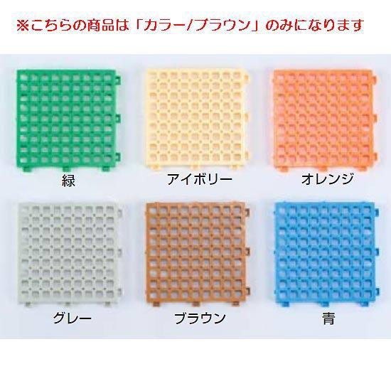 ネパックマット10枚入ブラウン JS84533/EHB205分類：スイミング設備用品 (Q41CD)