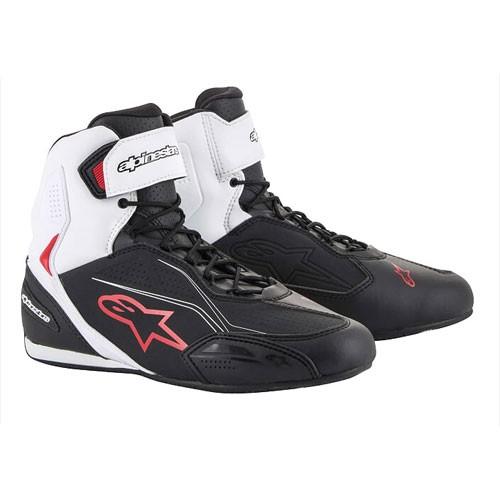 Alpinestars FASTER 3 SHOES BLACK/WHITE/RED ライディングシ...