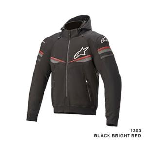 Alpinestars SEKTOR v2 TECH HOODIE BLACK/BRIGHT RED ライディングジャケット｜fieldhill