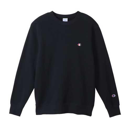 Champion チャンピオン C3-Y035 クルーネックスウェットシャツ ベーシック ネイビー