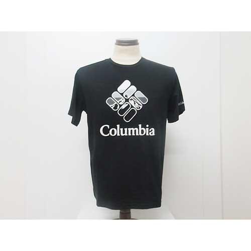 Columbia コロンビア AX0403 ラピッドリッジグラフィックTシャツ ブラック/ヘブンリー...